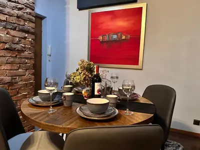 Część wypoczynkowa w obiekcie Be Inn - Luxury Apartment Gliwice