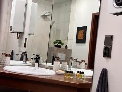 Łazienka w obiekcie Be Inn - Luxury Apartment Gliwice