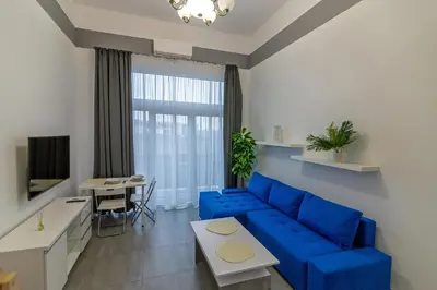 Telewizja i/lub zestaw kina domowego w obiekcie Studia przy lotnisku od WroclawApartament-pl