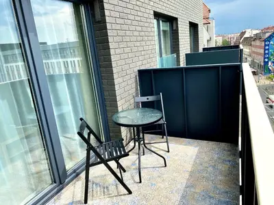 Balkon lub taras w obiekcie Zebra