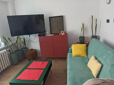Telewizja i/lub zestaw kina domowego w obiekcie Mieszkanie Antoni