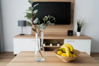 Telewizja i/lub zestaw kina domowego w obiekcie Wroclaw City Square Apartment