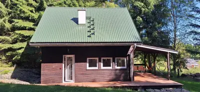 Budynek, w którym mieści się dom w stylu alpejskim
