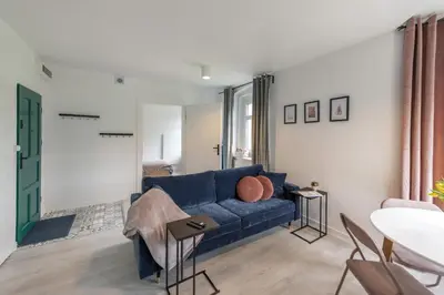 Część wypoczynkowa w obiekcie Apartamenty Śnieżna 12 Lądek- Zdrój
