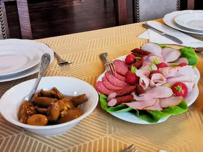 Jedzenie w obiekcie B&B lub w pobliżu