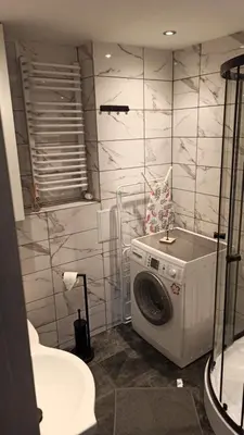 Łazienka w obiekcie Apartament Zdrojowy II