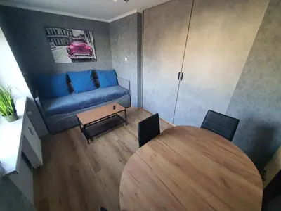 Część wypoczynkowa w obiekcie JDK Apartamenty Młynarska 44m2 6-osobowy