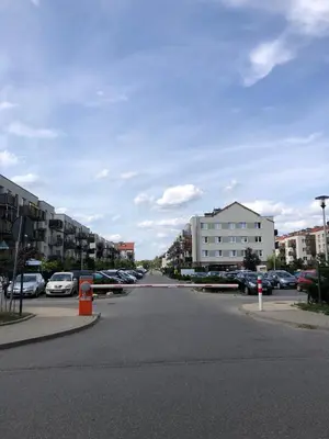 Budynek, w którym mieści się apartament