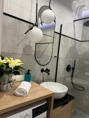 Łazienka w obiekcie Apartamentowiec Opole