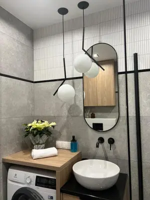 Łazienka w obiekcie Apartamentowiec Opole