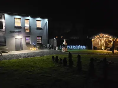 Ogród w obiekcie Szary Domek