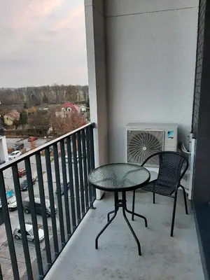 Balkon lub taras w obiekcie Aparta Lotnisko