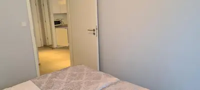 Łóżko lub łóżka w pokoju w obiekcie Apartamenty Czarna Góra L16