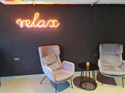Część wypoczynkowa w obiekcie Apartament Biała Perła