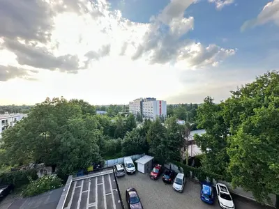 Budynek, w którym mieści się apartament