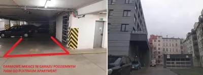Budynek, w którym mieści się apartament