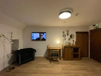 Telewizja i/lub zestaw kina domowego w obiekcie Green Apart
