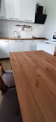 Kuchnia lub aneks kuchenny w obiekcie Apartament Pod Bukiem
