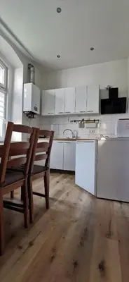 Kuchnia lub aneks kuchenny w obiekcie Apartament Pod Bukiem