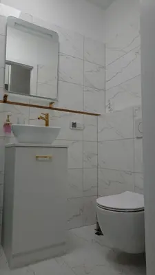 Łazienka w obiekcie Apartament Pod Semaforem Duszniki-Zdrój