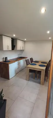 Kuchnia lub aneks kuchenny w obiekcie Apartament Kopernik