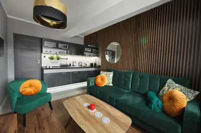 Część wypoczynkowa w obiekcie Apartament ZajkoSki