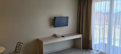 Telewizja i/lub zestaw kina domowego w obiekcie Apartamenty Czarna Góra Is28