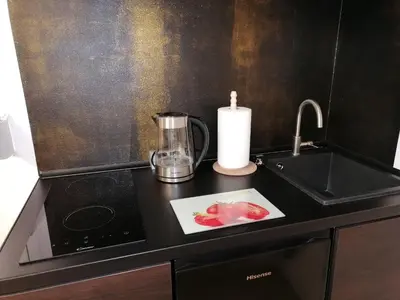 Kuchnia lub aneks kuchenny w obiekcie Apartament u Przewodnika Sudeckiego