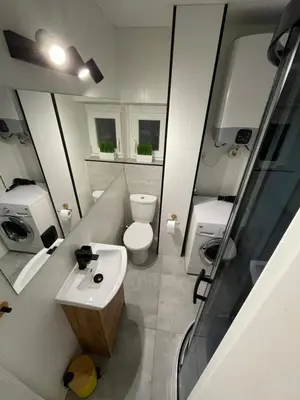 Łazienka w obiekcie Apartament Nadbrzezna