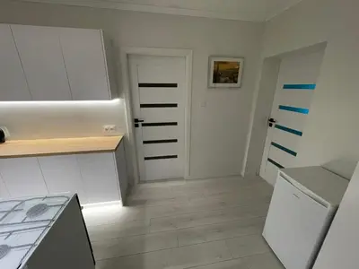 Kuchnia lub aneks kuchenny w obiekcie Apartament Nadbrzezna