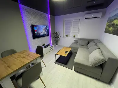 Część wypoczynkowa w obiekcie Apartament Nadbrzezna