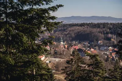 Widok na góry z tego apartamentu