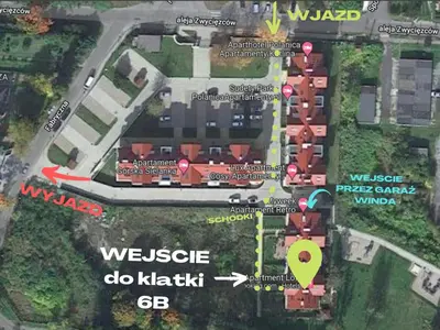 Okolica w pobliżu tego apartamentu