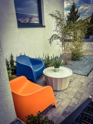 Część wypoczynkowa w obiekcie Apartamenty Gliwice Staromiejska 65