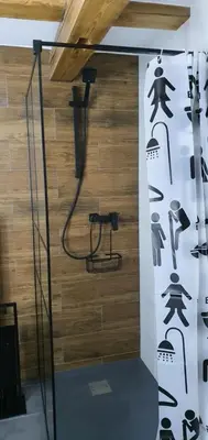 Łazienka w obiekcie Pokój 2-osobowy u Makosi