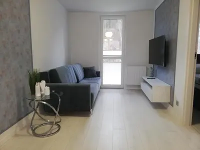 Telewizja i/lub zestaw kina domowego w obiekcie Apartament Stella