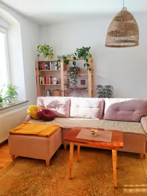 Część wypoczynkowa w obiekcie Apartament Borówka
