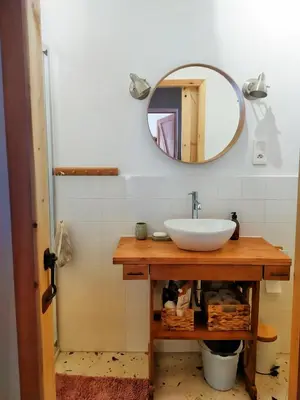 Łazienka w obiekcie Apartament Borówka