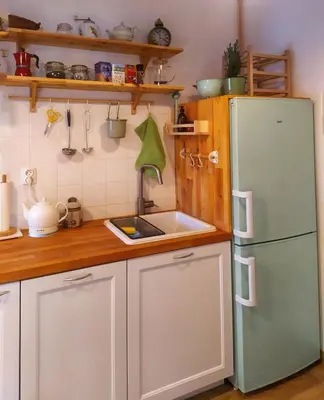 Kuchnia lub aneks kuchenny w obiekcie Apartament Borówka