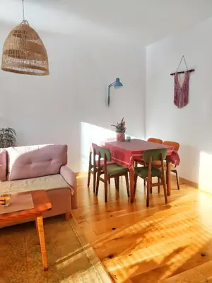 Część wypoczynkowa w obiekcie Apartament Borówka
