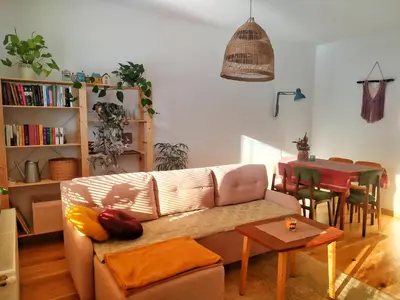 Część wypoczynkowa w obiekcie Apartament Borówka