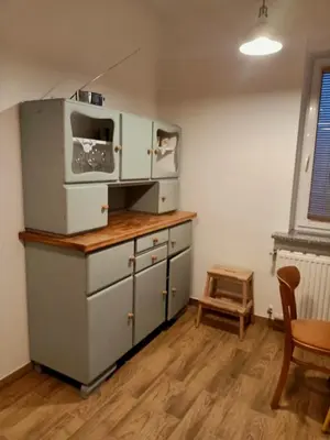 Kuchnia lub aneks kuchenny w obiekcie Apartament Borówka