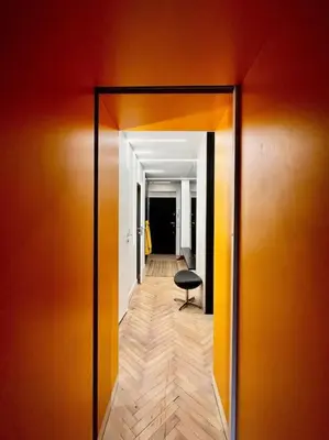 Część wypoczynkowa w obiekcie Art & Design 3 rooms apartment in city center