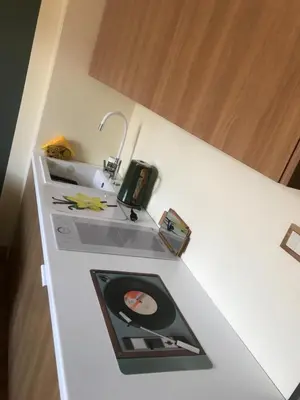 Kuchnia lub aneks kuchenny w obiekcie Apartament Drochaczyński