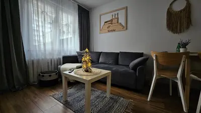 Część wypoczynkowa w obiekcie Apartament Boho