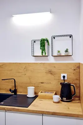 Zestaw do parzenia kawy i herbaty w obiekcie ApartFonte - Mickiewicza 2A - garaż podziemny