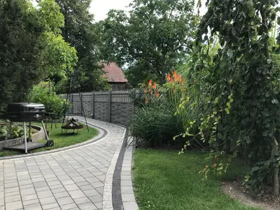 Ogród w obiekcie Ranczo Popowice
