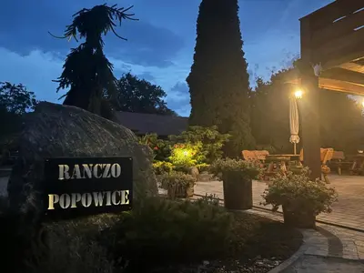 Ogród w obiekcie Ranczo Popowice