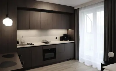 Kuchnia lub aneks kuchenny w obiekcie Apartamenty Legionów- A12 stylowy apartament w świetnej lokalizacji