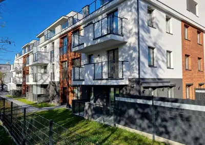 Budynek, w którym mieści się apartament